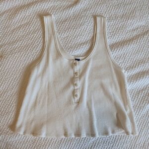 Old Navy Waffle Knit Tank Top